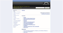 Desktop Screenshot of os-concepts.thiyagaraaj.com